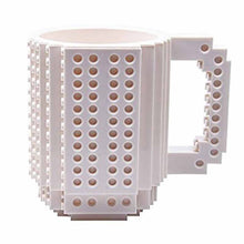 Load image into Gallery viewer, Creative DIY Build-on Brick Mug Lego Style Puzzle Mugs, Building Blocks Coffee Mug