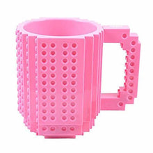 Load image into Gallery viewer, Creative DIY Build-on Brick Mug Lego Style Puzzle Mugs, Building Blocks Coffee Mug