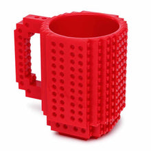 Load image into Gallery viewer, Creative DIY Build-on Brick Mug Lego Style Puzzle Mugs, Building Blocks Coffee Mug